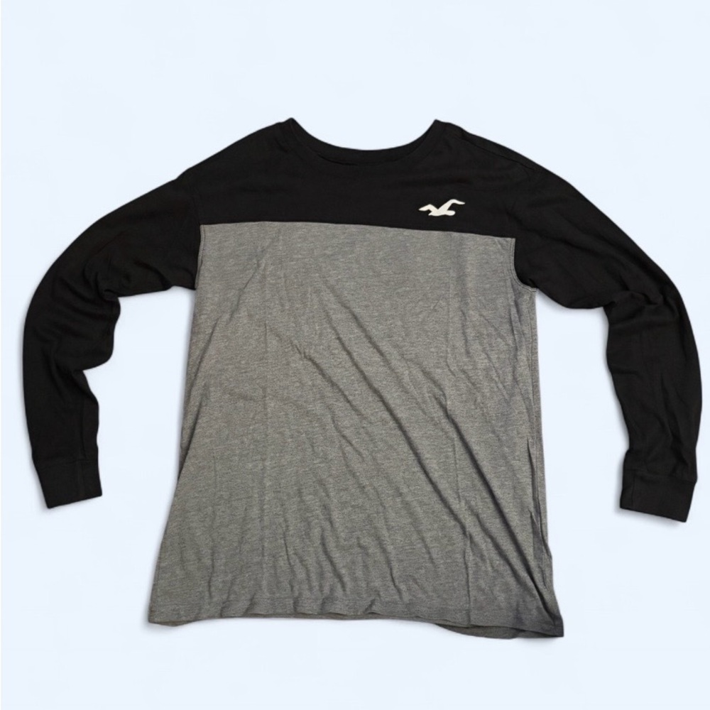 Hollister California Colorblock Y2K Long Sleeve Tee – Men’s XS - Picture 9 of 9
